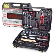 AVS A40242S Набор инструмента  56 пр. 1/2" 1/4" 6 гр. AVS