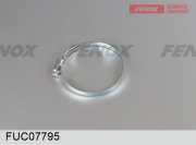 FENOX FUC07795 Хомут червячный, оцинкованный 77-95 x 9 мм