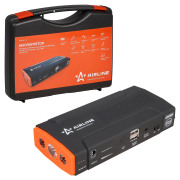 AIRLINE APB1406 Аккумулятор пусковой (Booster) 13800мАч, 400А, 12.4V, пуск ДВС 2.0d, USB 5V/2A, 12/16/19V, кейс (APB-14-06)