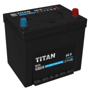 TITAN 4607008889932 Батарея аккумуляторная TITAN Classic Asia 12В 60 А/ч 510А обратная (-/+) поляр. выносные (Азия) клеммы