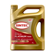 SINTEC 600167 Масло моторное полусинтетика 10W-40 4 л.