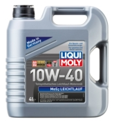 LIQUI MOLY 1917 Масло моторное полусинтетика LIQUI MOLY MoS2 Leichtlauf 10W-40 4 л.