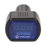 AIRLINE AVMD01 Вольтметр в прикуриватель 12-24В (AVM-D-01)