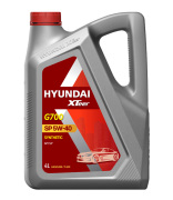 HYUNDAI XTeer 1041136 HYUNDAI  XTeer Gasoline G700 5W40 SP, 4 л, Моторное масло синтетическое