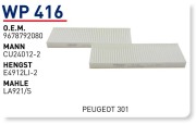 WUNDER filter WP416