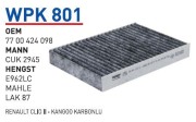 WUNDER filter WPK801