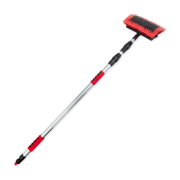 ARNEZI A0403003 Щетка для мытья с краном подачи воды и телескопической мягкой ручкой L=132-300 см