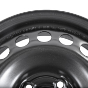 GANZ GRN15041 ДиCк штампованный 15x6 4x100/60.1 ET50 GRN15041 Black RENAULT Logan/Clio/Modus/Twingo / LADA Largus