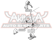 ASVA 0413CS3LHMT САЙЛЕНТБЛОК ПОДУШКИ ДВИГАТЕЛЯ