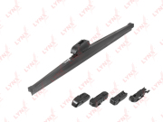 LYNXauto LW380 Щетка стеклоочистителя зимняя, 380мм (hook; side pin; push button 16/19mm; pinch tab, top lock; bayonet arm)