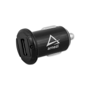 ARNEZI A0603008 Адаптер автомобильный 1хUSB 5В 1А в прикуриватель Черный
