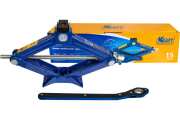 Kraft KT800071 Домкрат ромбический 1,5 т, с трещоточной рукояткой, PRO
