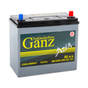 GANZ GAA500 Аккумулятор GANZ ASIA 50 А/ч ОБР 238x129x225 EN480 выс узк кл