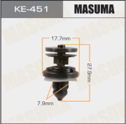 Masuma KE451 Клипса (пластиковая крепежная деталь)