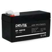 DELTA battery DT12012 Батарея аккумуляторная 1,2А/ч А 12В