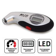 AVS 80533 Манометр автомобильный для шин AVS EL-800