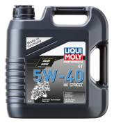 LIQUI MOLY 20751 LiquiMoly НС-синт. мот.масло д/4-т.мотоц. Motorbike 4T HC Street 5W-40 SN MA2 (4л)