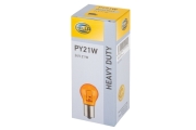 HELLA 8GA006841241 Лампа 24V PY21W 21W 1 шт. картон