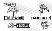 Febest TMIPS10R Подушка двигателя правая (гидравлическая)