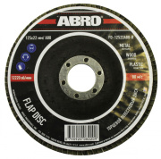 ABRO FD10016A80R абразивный лепестковый торцевой диск, использующийся в паре с угловой шлифовальной машиной (УШМ)