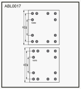 ALLIED NIPPON ABL0017 Накладки грузовые