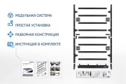 Rival T60021 Багажник на крышу автомобиля алюминий 6 мм, разборный, с крепежом