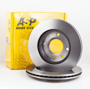 ASP 300213 Тормозной диск LIFAN Breez, PEUGEOT 206, 306 передний вент. D=247,5mm