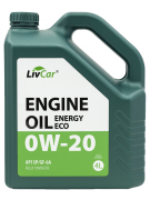 LivCar LC1550020004 Масло моторное LivCar Energy Eco 0W-20 синтетика 4 л.