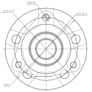 Zikmar Z89197R Ступица передняя