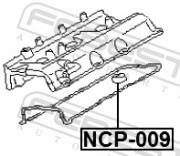 Febest NCP009 Кольцо уплотнительное свечного колодца