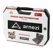 ARNEZI R0900127 Набор инструментов 127 пр. 1/4&quot;&quot;DR, 1/2&quot;&quot;DR, 3/8&quot;&quot;DR