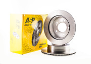 ASP 340204 Тормозной диск SSANG YONG Kyron/Rexton/Rodius /Vent задний D=307mm