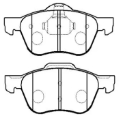 HSB HP9077 Колодки тормозные дисковые
