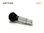 Vettler NIP02 Вентиль для бескамерных шин (414&quot;) (L-38мм) (хром) VETTLER