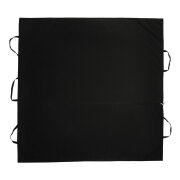 ZiPOWER PM6265 Накидка на сиденье для перевозки животных, черная, 150х150 см, Оксфорд
