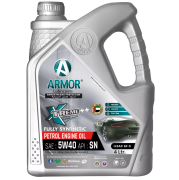 ARMOR AR01100154005 Моторное масло для бензиновых двигателей Xtreme++ 5W-40, 4л.