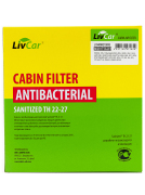 LivCar LCH80821003S Фильтр салонный антибактериальный