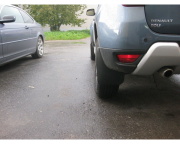 Rival 24701002 Брызговики задние Renault Duster полиуретан черный 2 шт. Rival
