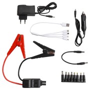 AIRLINE APB1406 Аккумулятор пусковой (Booster) 13800мАч, 400А, 12.4V, пуск ДВС 2.0d, USB 5V/2A, 12/16/19V, кейс (APB-14-06)