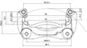 Trialli CF012069 Скоба тормозного суппорта