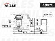 Miles GA11070