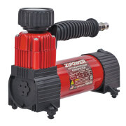 ZiPOWER PM6500 Компрессор автомобильный, 25 л/мин, 180 Вт, 7 атм, 15 А, 12 В