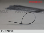 FENOX FUC24250 Хомут пластиковый (Стяжка) 4x250 мм, черный
