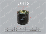 LYNXauto LF110 Фильтр топливный