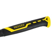 Berger BG1528 Молоток кровельщика цельнокованый 600 г., магнит, 2-компонентная рукоятка, BERGER BG1528