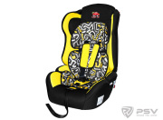 Little Car 124496 Автокресло детское 9-36кг. Little Car Comfort лабиринт-желтый