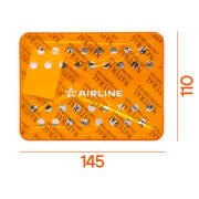 AIRLINE AFSI143 Ароматизатор под сиденье гелевый макси &quot;Тундра&quot; французская ваниль (AFSI143)
