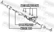 Febest TABUZJ100KIT Сайлентблок рулевой рейки (комплект)