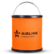 AIRLINE ABO02 Ведро-трансформер компактное оранжевое (11л)  (AB-O-02)