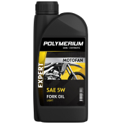 POLYMERIUM PLMMFFOE51 Гидравлическое масло MOTOFAN FORK OIL EXPERT LIGHT 5W для всех типов телескопических вилок 1л